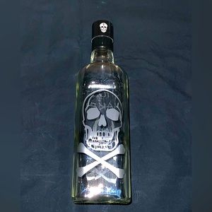 Custom Halloween Taquila bottle.